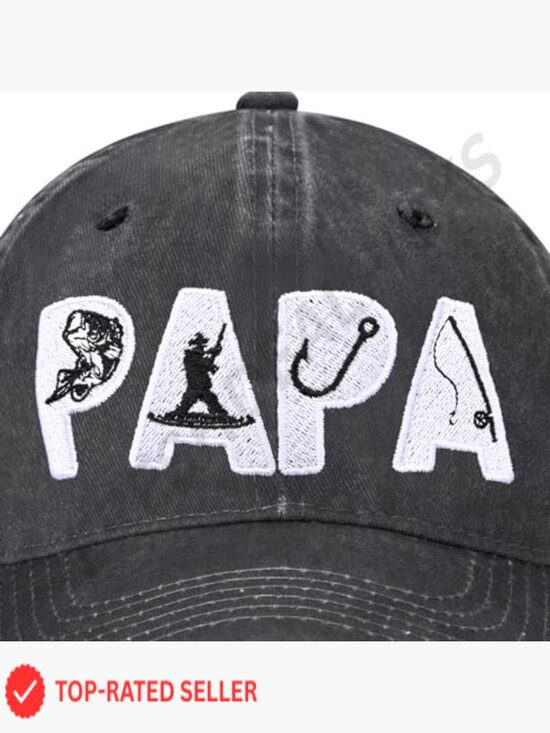 Vintage Washed Distressed Denim Baseball Cap Embroidered Adjustable Unisex Dad main image 2